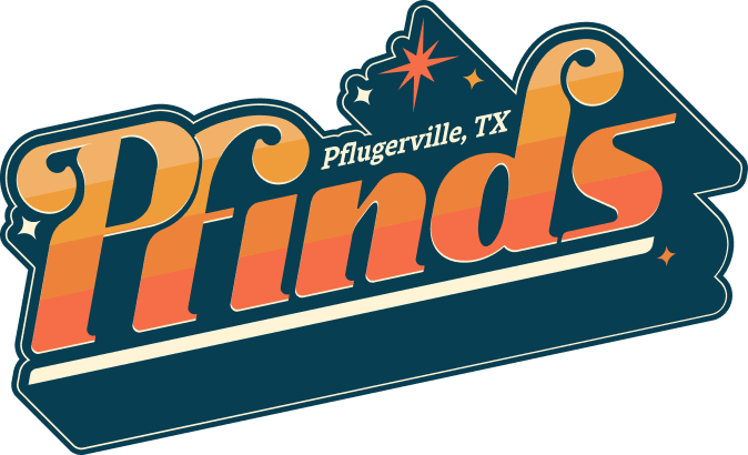Pflugerville Pfinds tourism show logo